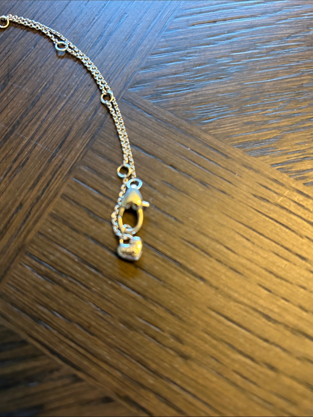 Brighton illumina Celeste dome Pendant Necklace with Blue Stone 16-18” - Picture 5 of 6